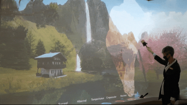 <font color='pasific'>當(dāng)圖書館變成魔法宇宙，當(dāng)墻面化作</font>