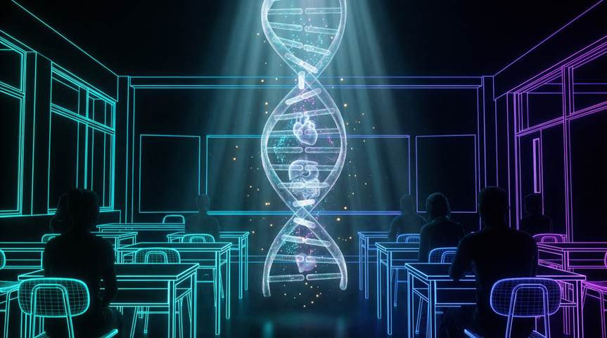 <font color='pasific'>当知识有了形状：全息苹果树下的教</font>