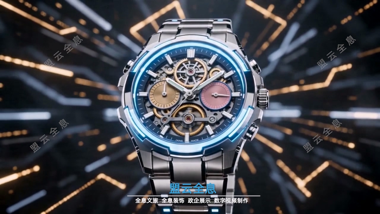 <font color='pasific'>超仿全息虚拟影像-全息手表展示</font>